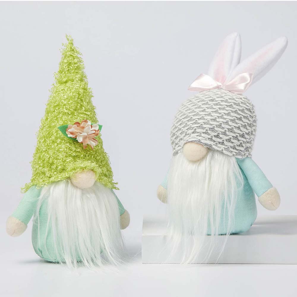 Easter Gnome Spring Collectible Doll Swedish Gnome Plush Scandinavian Tomte Rabb