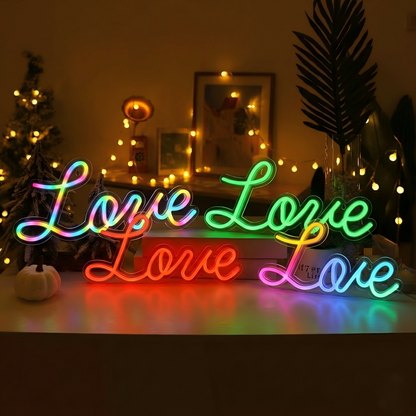 Love Neon Sign for Home Engagement Proposal Wedding Decor - product image 6