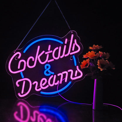 Bar & Cocktail LED Neon Sign Multi-Style Night Light Decor for Home Bar, Pub & Party - product image 8