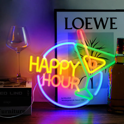 Bar & Cocktail LED Neon Sign Multi-Style Night Light Decor for Home Bar, Pub & Party - product image 4