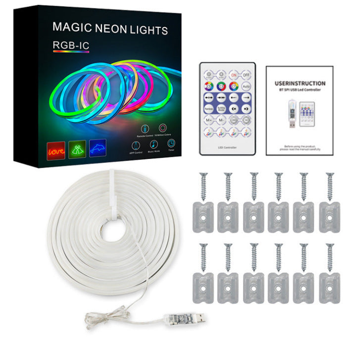 Smart RGB LED Neon Rope Lights - IP67 Waterproof Outdoor & Indoor Strips - product image 7