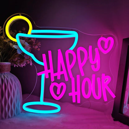 Bar & Cocktail LED Neon Sign Multi-Style Night Light Decor for Home Bar, Pub & Party - product image 13