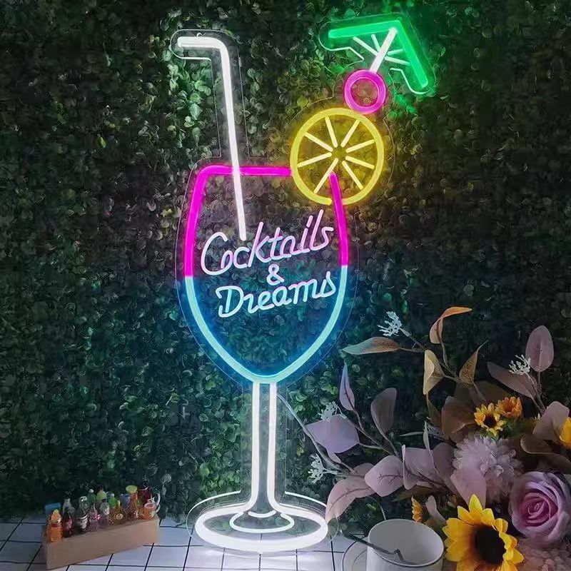 Bar & Cocktail LED Neon Sign Multi-Style Night Light Decor for Home Bar, Pub & Party - product image 14